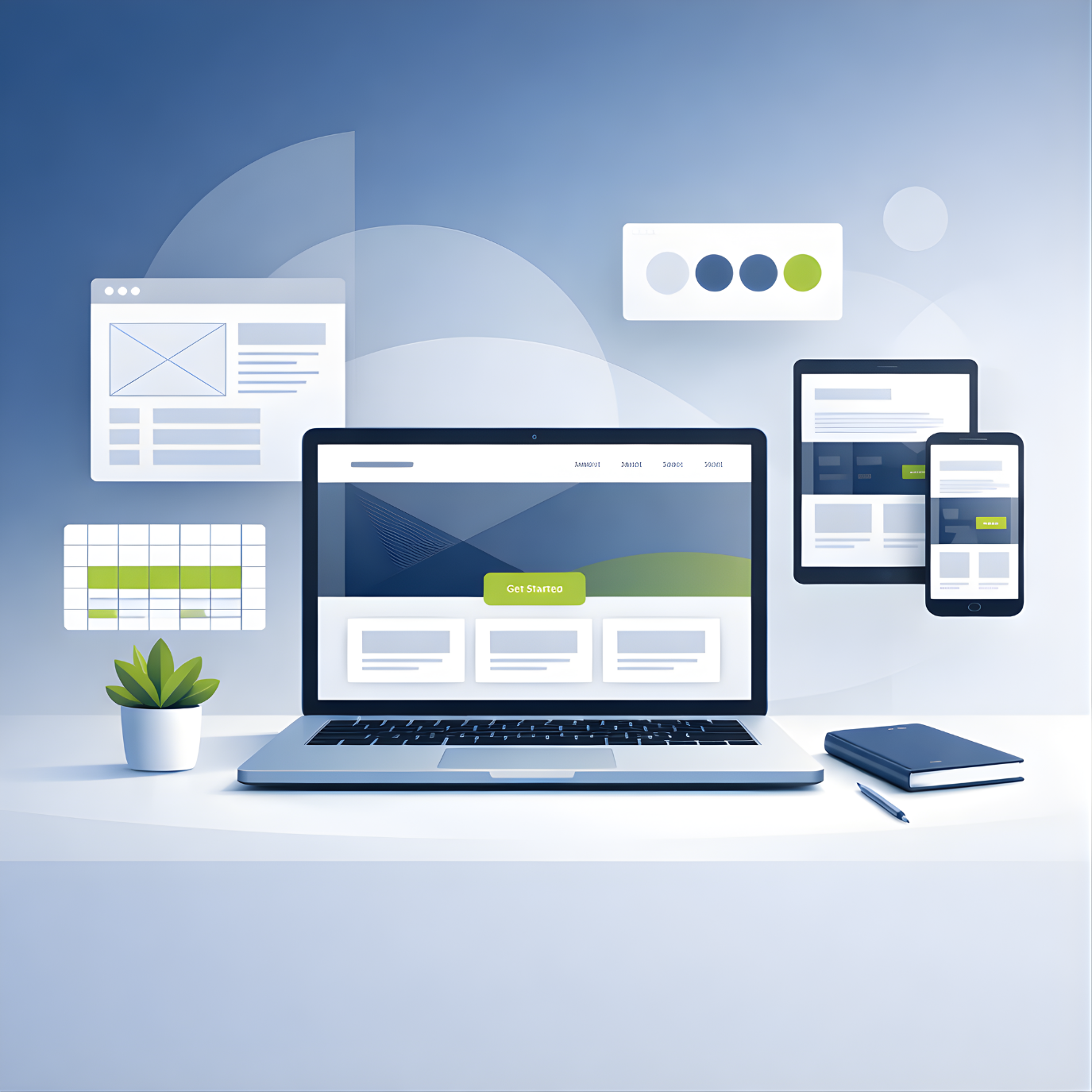 Website design and development services in Abbigeri
